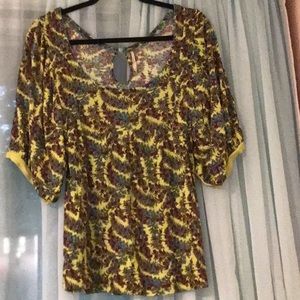 Free people floral adorable soft top